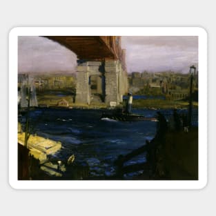 Bridge, Blackwell's Island by George Bellows Magnet